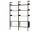 Rombe Configuration E, anthracite/lacquered walnut