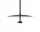 Reflection Pendant Lamp Ø24, black lacquered aluminium