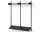 Wardrobe Shelf 2, black ash/black