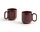 Barro Cup set of 2, burgundy