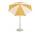 Terrazza Parasol Octagon, off-white and ochre