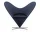 Heart Cone Chair, Volo night blue