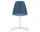 Eames Plastic Side Chair DSL, sea blue / white