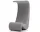 Amoebe Highback Chair, salt and pepper