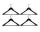 Smooth Coat Hanger Wide with Bar set of 4 pcs, black