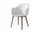 Rely Armchair HW76, walnut / oyster