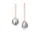 Bellure Baubles Set of 2 pcs, silver