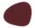 Table Mat Curve Nupo L, burgundy