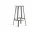 Revolver Counter Stool H65, sky grey