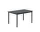 Linear Steel Table 140 cm, black