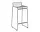 Hee Bar Stool High, grey