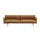 Outline 3-seater Sofa, cognac leather