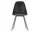 Eames Plastic Side Chair DSX RE, deep black