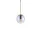 Orb Pendant Ø15, matt antique brass