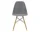 Eames Plastic Side Chair DSW, granite grey seat / ash base