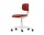 Rookie Office Chair, soft grey/red