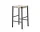 Betty TK7 Counter Stool, black/natural webbing