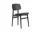 NY11 Chair, black oak / Ultra Leather Black 41599