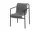 Palissade Dining Armchair Quilted Cushion, anthracite