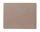 Table Mat Square Serene L, mole grey