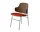 Penguin Dining Chair, walnut/Hallingdal 600