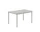 Linear Steel Table 140 cm, grey