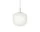 Rime Pendant Lamp Ø18, opal/white