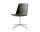 Rely HW11 Chair, polished aluminium/bronze green