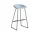 AAS 38 Bar Stool High Black Steel, slate blue