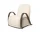 Buur Lounge Chair Nordic Bouclé, off white