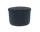 Hide Storage Pouf Small, steel blue