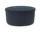 Hide Storage Pouf Large, steel blue