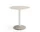 Ceramic Table Ø70, warm white