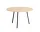 Loop Stand Table Round Ø120, oak/black