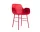 Form Armchair Steel, bright red