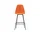 Eames Plastic Counter Stool Low, rusty orange