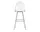 Eames Wire Bar Stool High, chrome