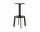 Massif Bar Stool AV40, dark oak/warm black
