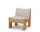 Tenon Lounge Chair Natural Oak, Romo Ruskin Quill