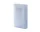 Ridge Vase H48, light blue frosted glass