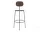 Afteroom Bar Chair Plus, dark oak