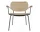 Co Lounge Chair, natural oak/Bouclé 02