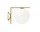 IC C/W1 Ceiling/Wall Lamp, brass