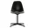 Eames Plastic Side Chair DSL, deep black