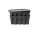 Paper Pulp Box Small Set of 2, charcoal