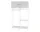 String Hallway T Shelving Set, white