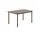 Linear Steel Table 140 cm, taupe