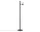 Nocturne Cone F1 Floor Lamp, black