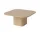 Eida Coffee Table 70x70 H32, white pigmented oiled oak