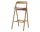 Fenri Bar Chair 75 cm Oiled Oak, sand